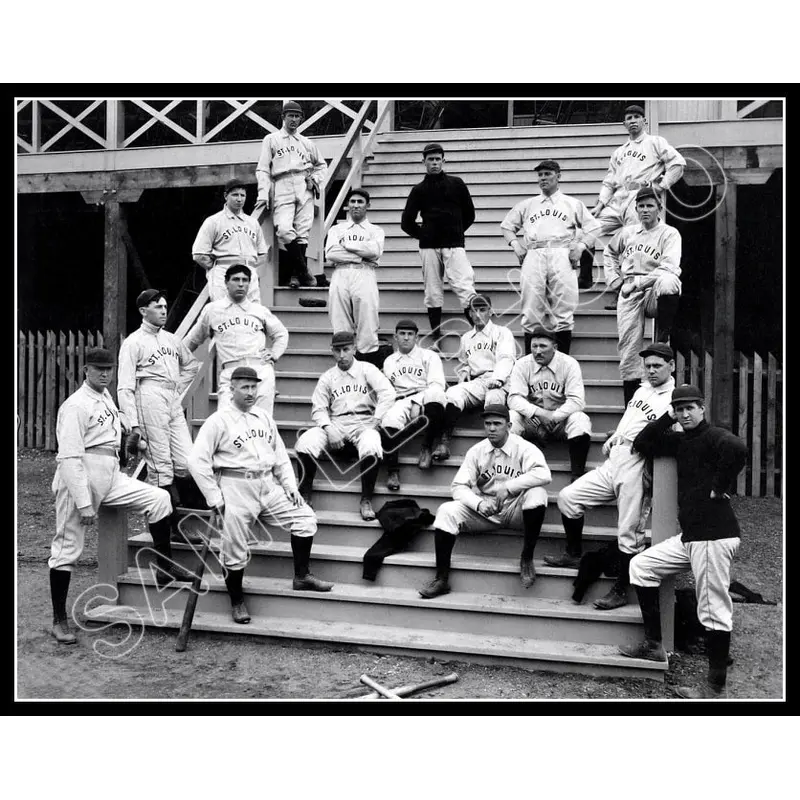 1899 St. Louis Perfectos 11X14 Photo - Cardinals Cy Young - 1147