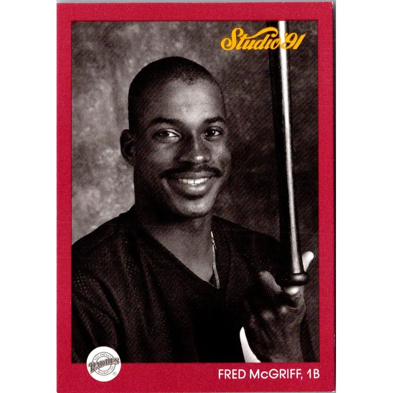 1991 Studio Fred McGriff #247