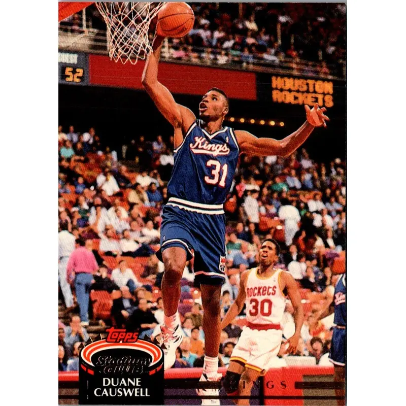 1992 Stadium Club Duane Causwell #262