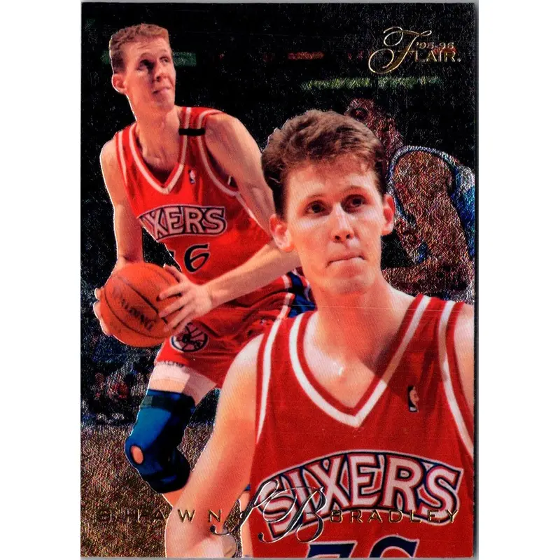 1995 Flair Shawn Bradley #101