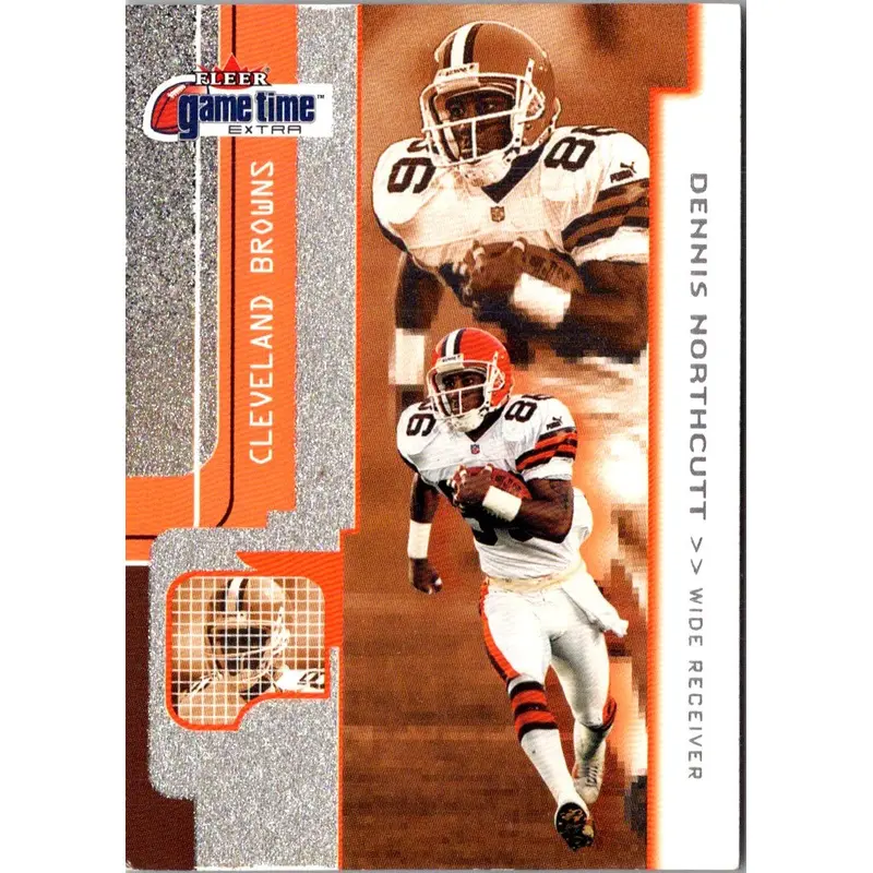 2001 Fleer Game Time Extra Dennis Northcutt #10