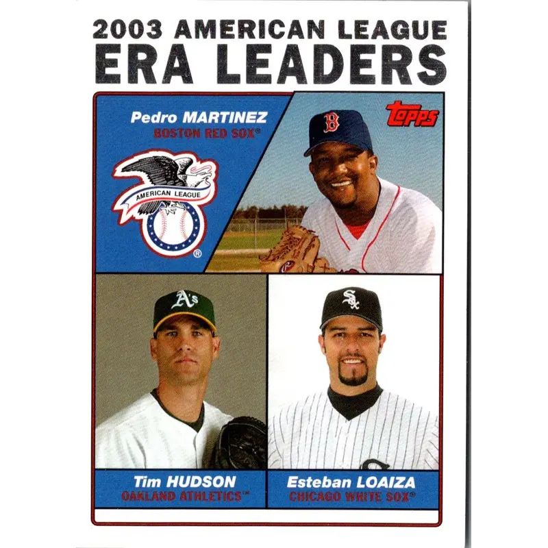 2004 Topps Pedro Martinez/Tim Hudson/Esteban Loaiza #341