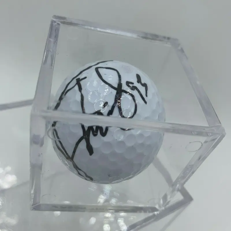 Jason Trusnik NFL Miami Dolphins Signed Autographed Golf Ball PGA With JSA COA