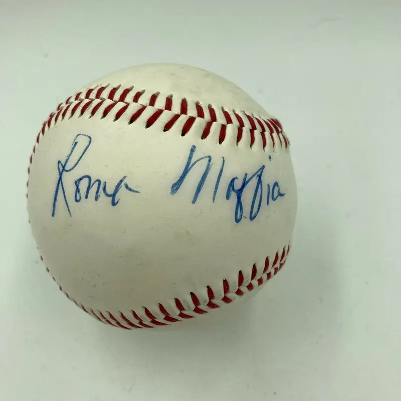 Roma Maffia Signed Autographed Baseball Movie Star With JSA COA