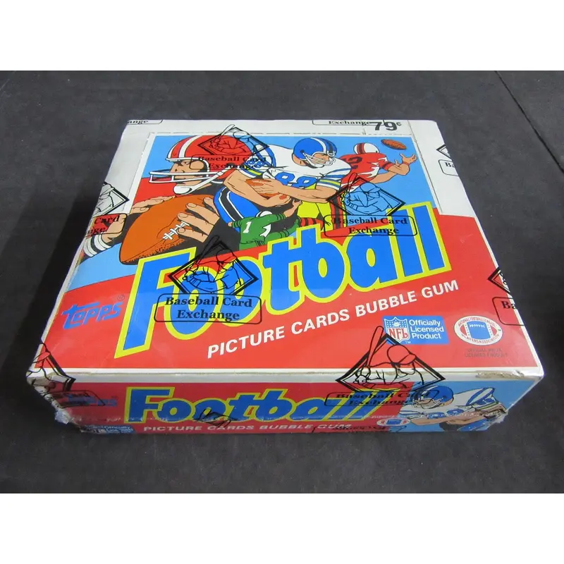 1988 Topps Football Unopened Cello Box (BBCE) (Non X-Out)
