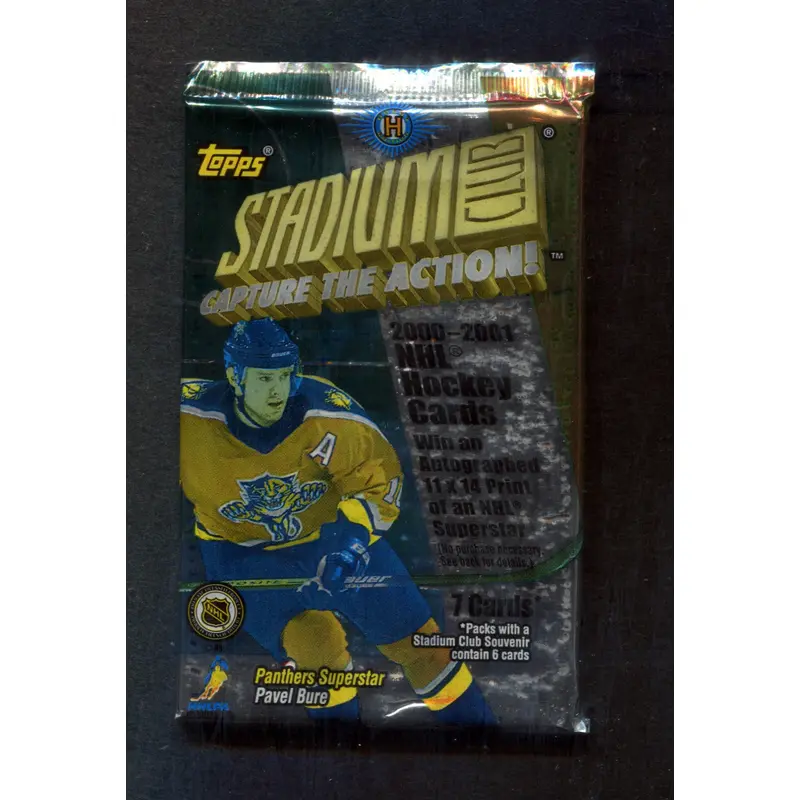 2000/01 Topps Stadium Club Hockey Unopened Pack (Hobby) (7)
