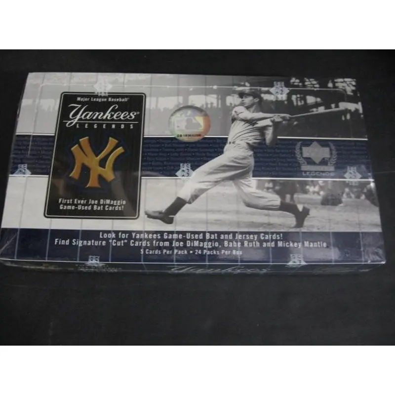 2000 Upper Deck Yankees Legends Baseball Box (Hobby)