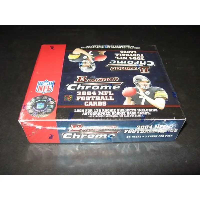 2004 Bowman Chrome Football Box (Retail)