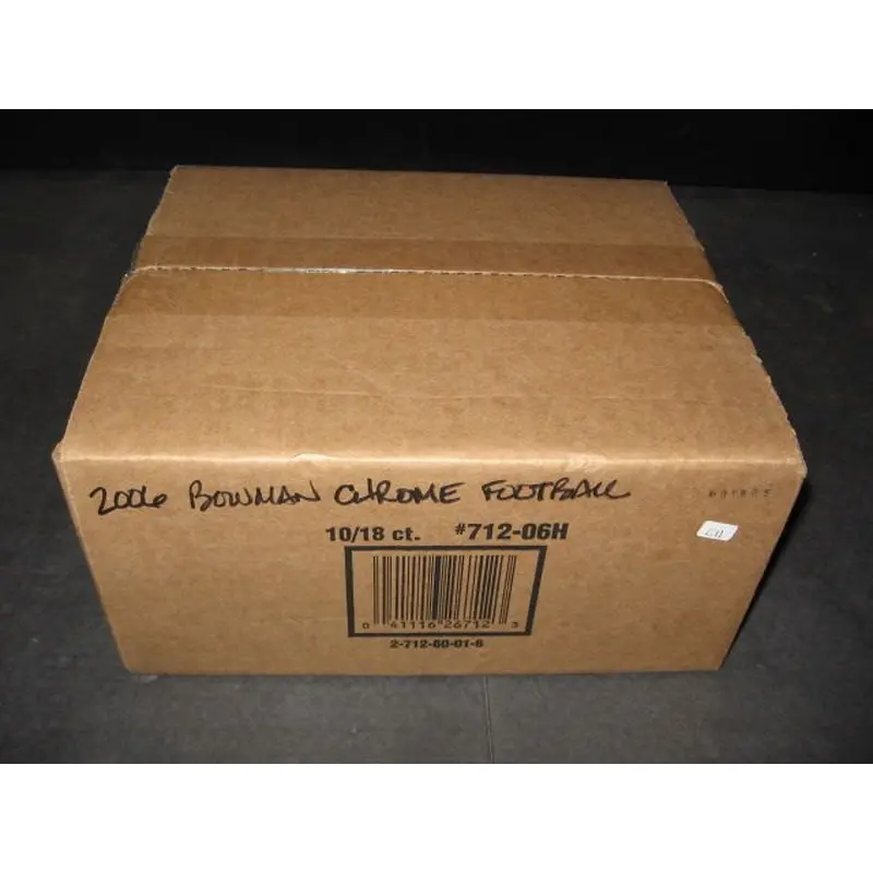 2006 Bowman Chrome Football Case (Hobby) (10 Box)