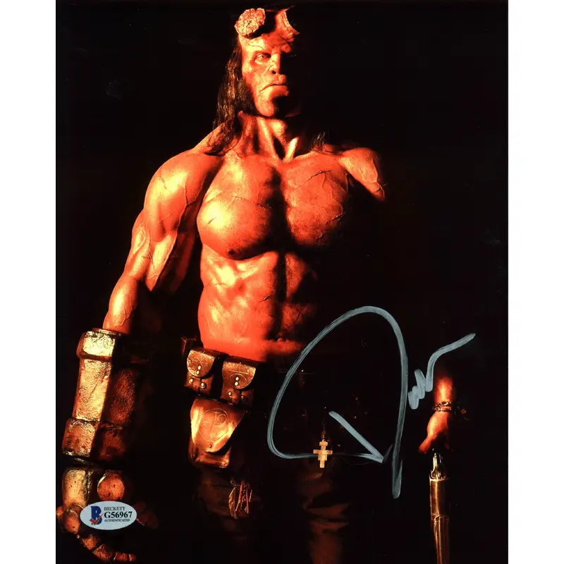 David Harbour Hellboy Authentic Signed 8x10 Photo Autographed BAS #G56967
