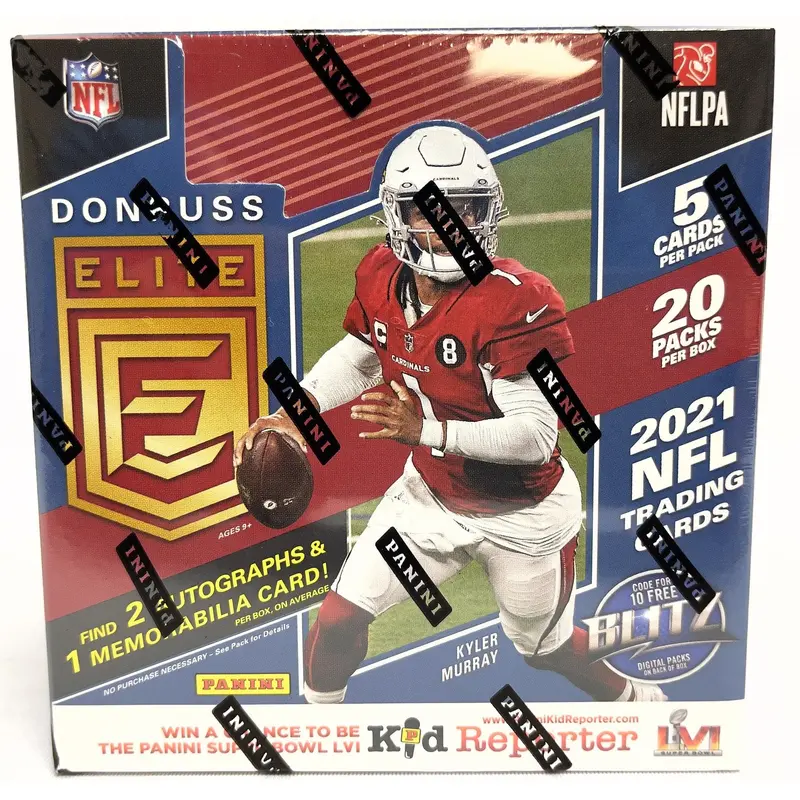 2021 Panini Donruss Elite Football Hobby Box