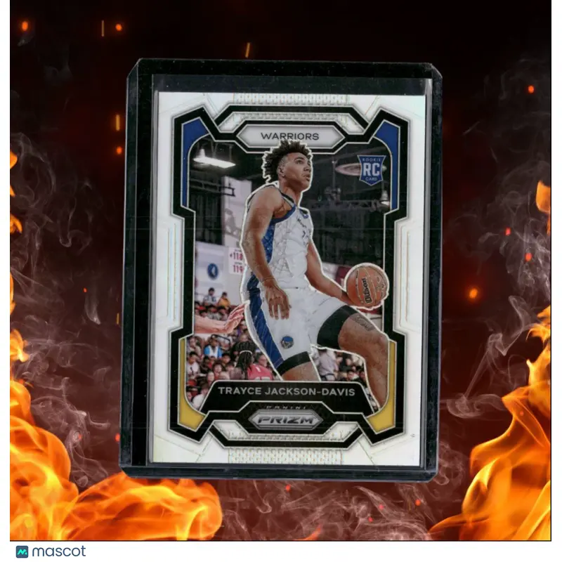 2023-24 Panini Prizm Trayce Jackson-Davis Silver Prizm Rookie #148