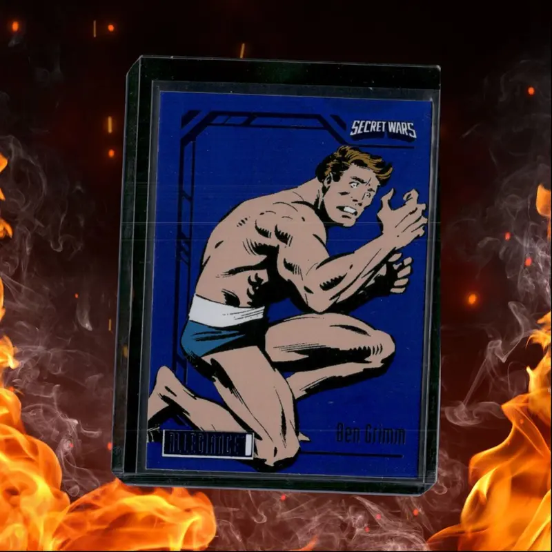 2023 Allegiance: Marvel Secret Wars 1984 Ben Grimm Rainbow Blue #33