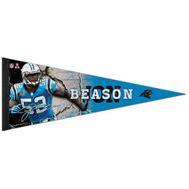 Jon Beason "Signature Series" Premium NFL Felt Collector's Pennant (2012) - Wincraft