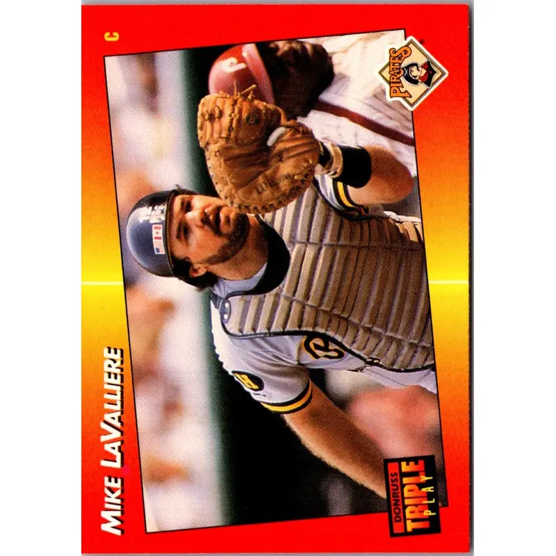 1992 Triple Play Mike LaValliere #232