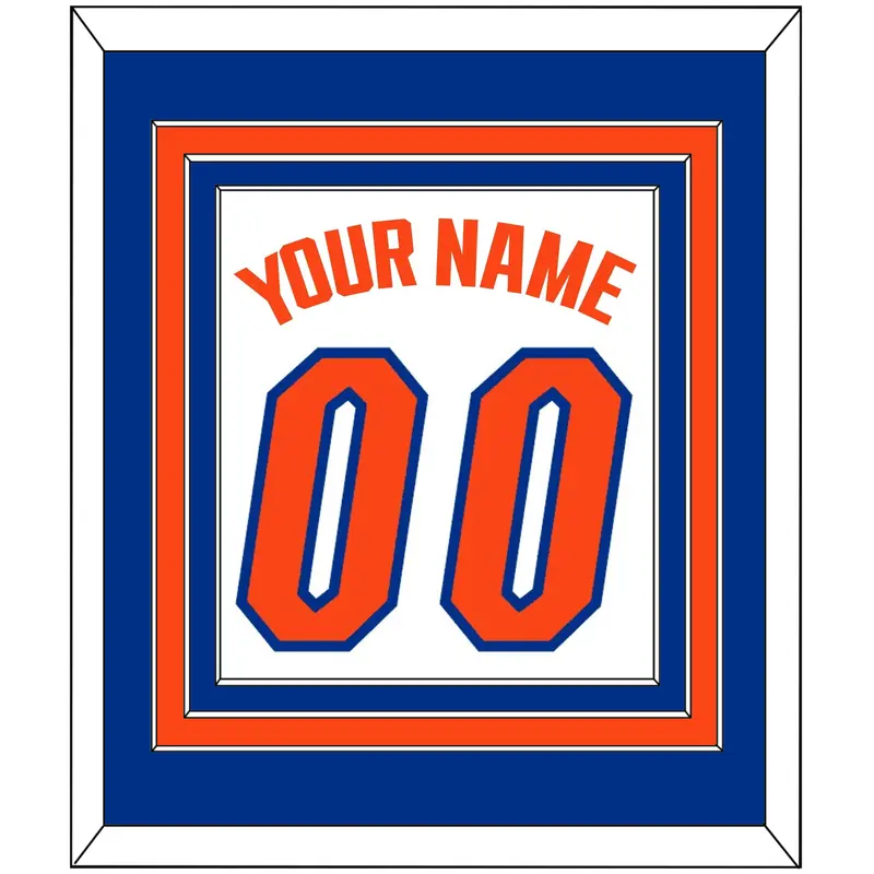 Florida Basketball Name & Number - Home White (2017-2018) - Triple Mat 2