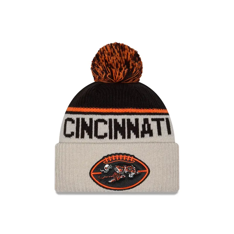New Era - Cincinatti Bengals - NFL Sideline Beanie - Stone/OTC
