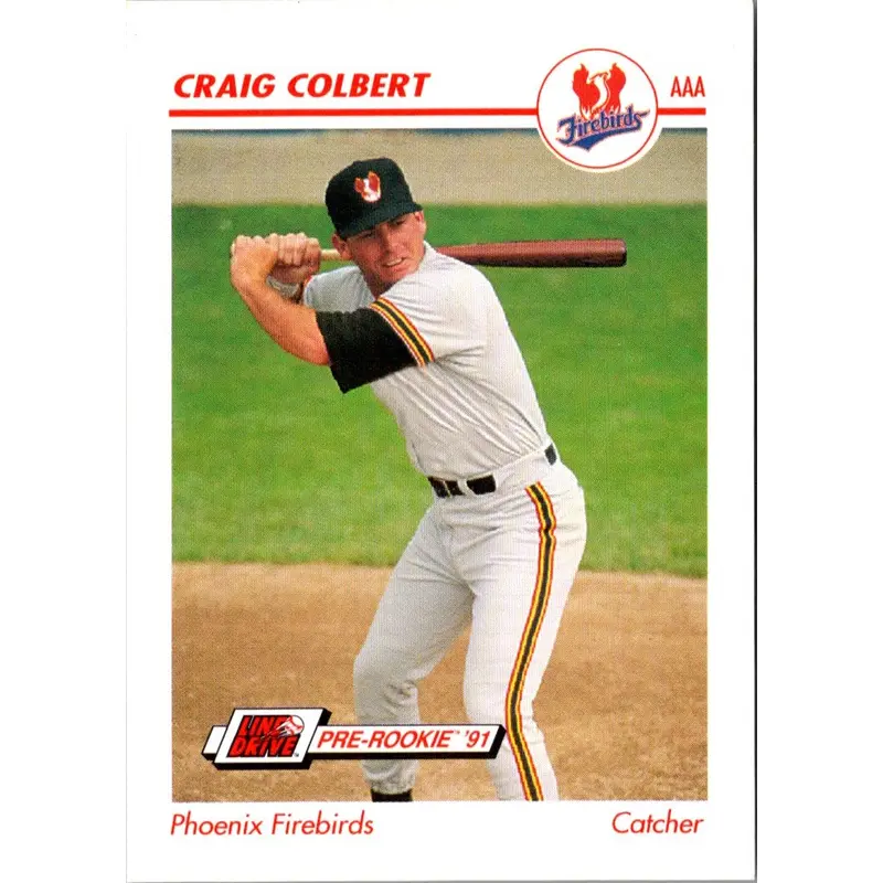 1991 Line Drive AAA Craig Colbert #380
