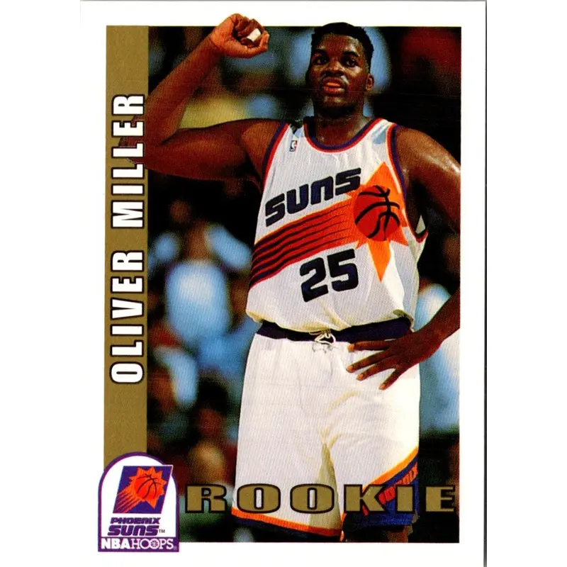 1992 Hoops Oliver Miller #453 Rookie