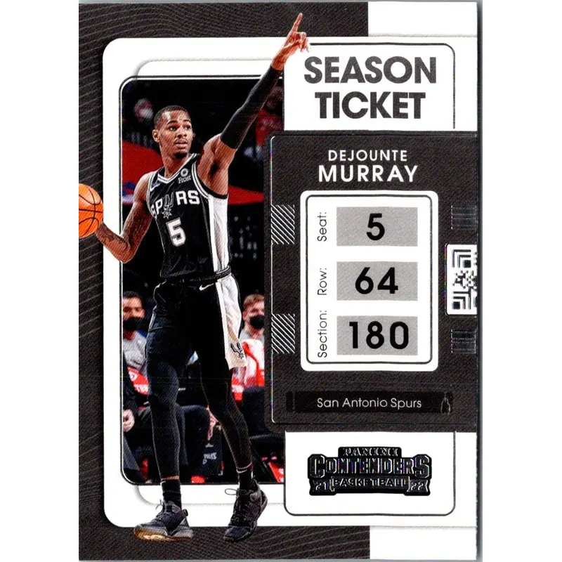 2021 Panini Contenders Ticket Dejounte Murray #89
