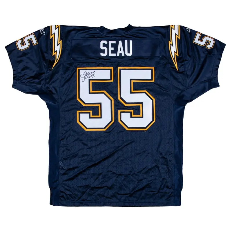 Junior Seau Signed Authentic Game Model San Diego Chargers Jersey With JSA COA