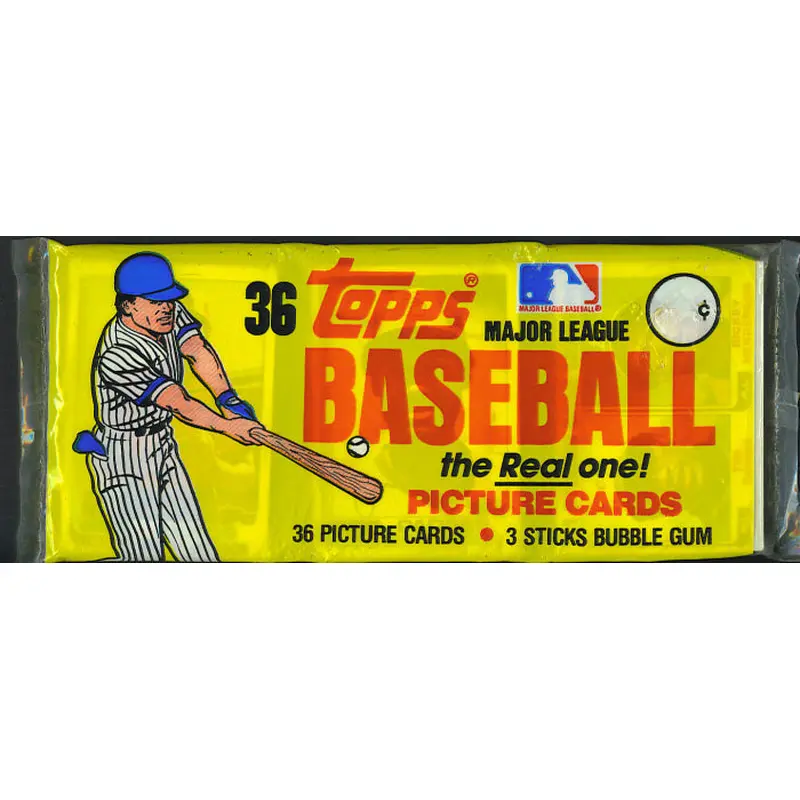 1982 Topps Baseball Unopened Grocery Rack Pack (Authenticate)