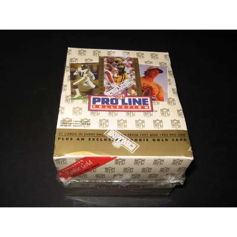 1992 Pro Line Collection Football Box (Gold)