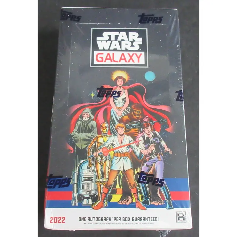2022 Topps Chrome Star Wars Galaxy Box (Hobby) (18/4)