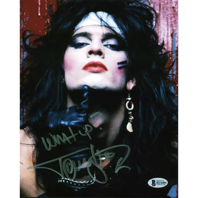 Tommy Lee Motley Crue "What Up?" Authentic Signed 8x10 Photo BAS #H14484