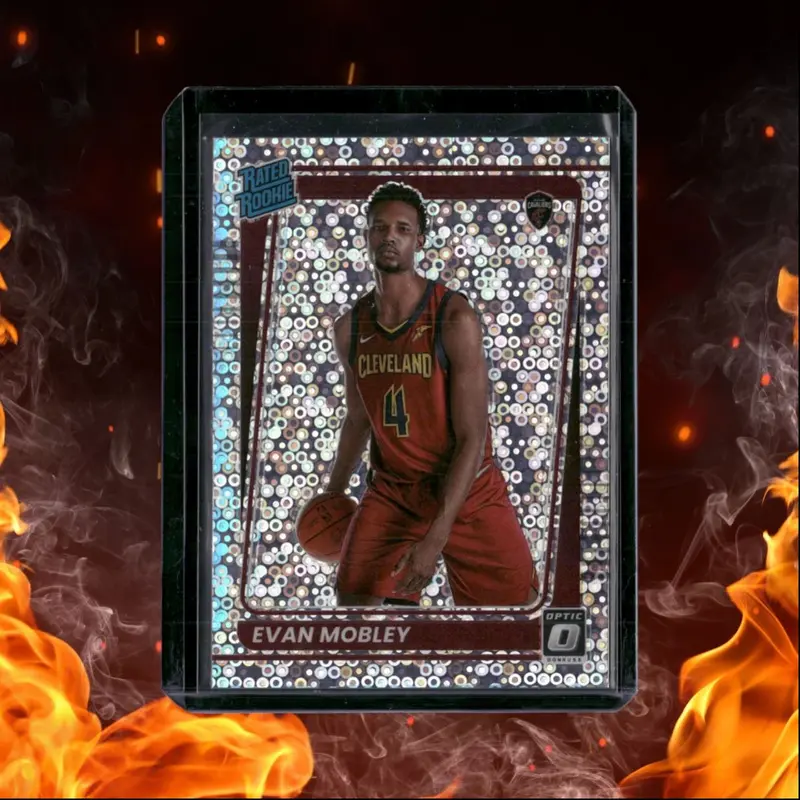 2021-22 Donruss Optic Evan Mobley Fast Break Prizm Rated Rookie #175