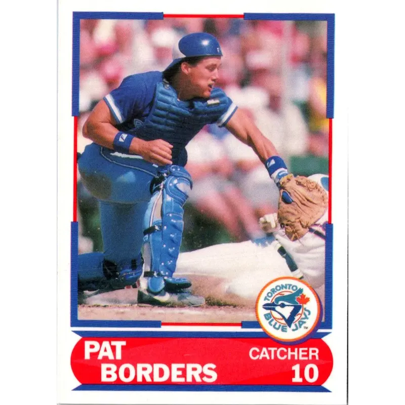 1989 Score Pat Borders #198 Rookie