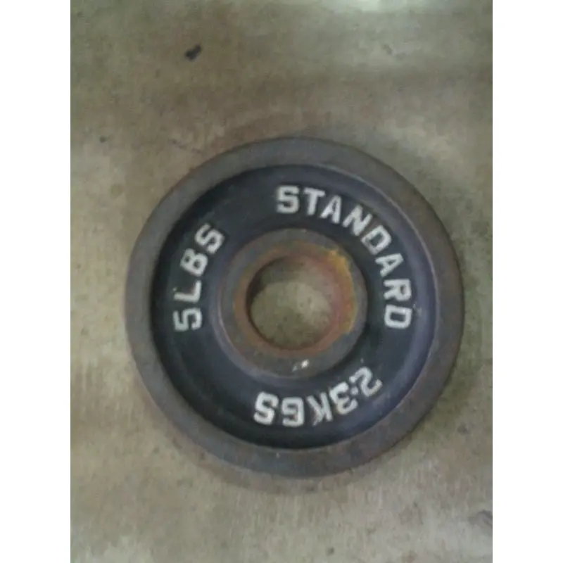 Used BFCO 2.5lb Olypmic Weight Plate