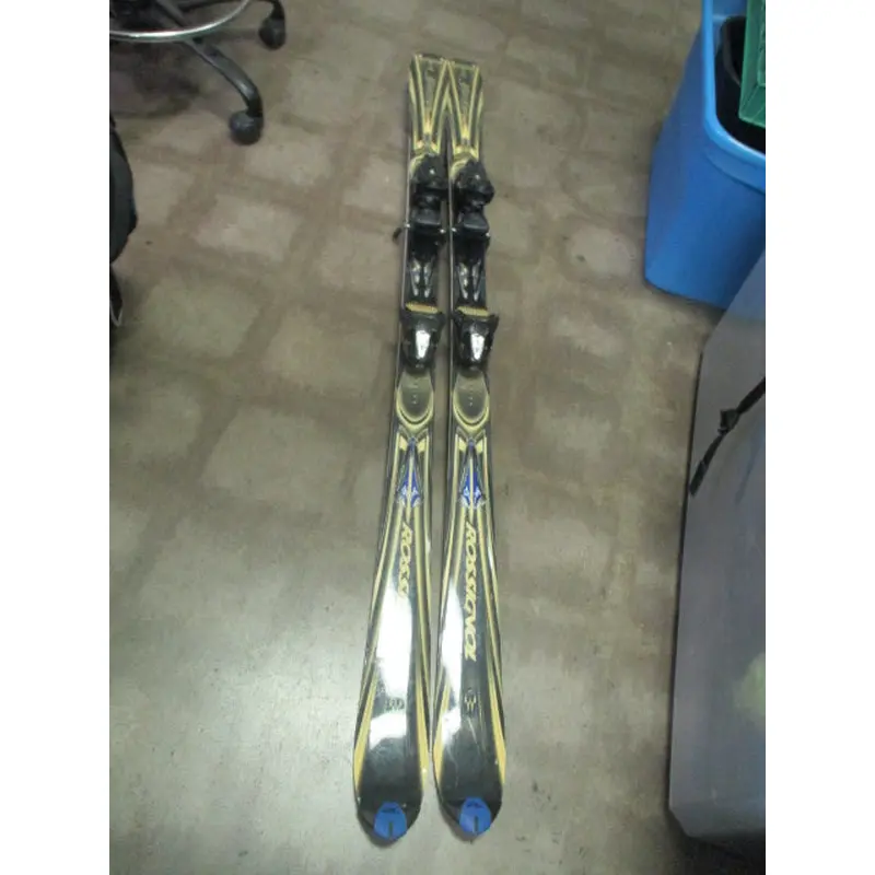Used Rossignol Salto Downhill Skis w/ Cyber 7 Bindings Size 160cm