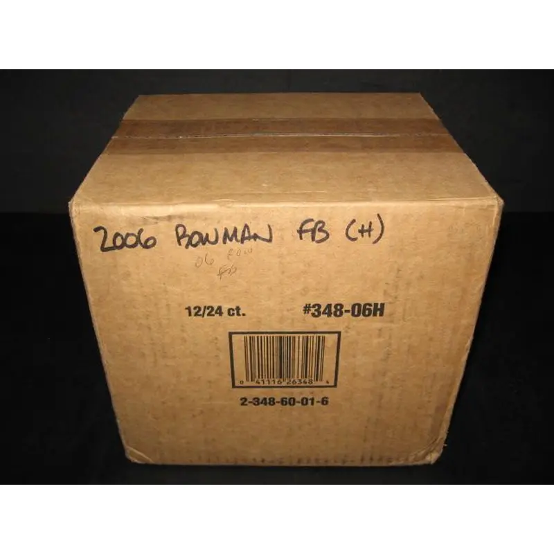 2006 Bowman Football Case (Hobby) (12 Box)