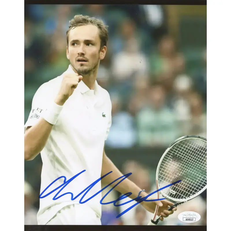 Daniil Medvedev Tennis Authentic Signed 8x10 Photo Autographed JSA #AX48117