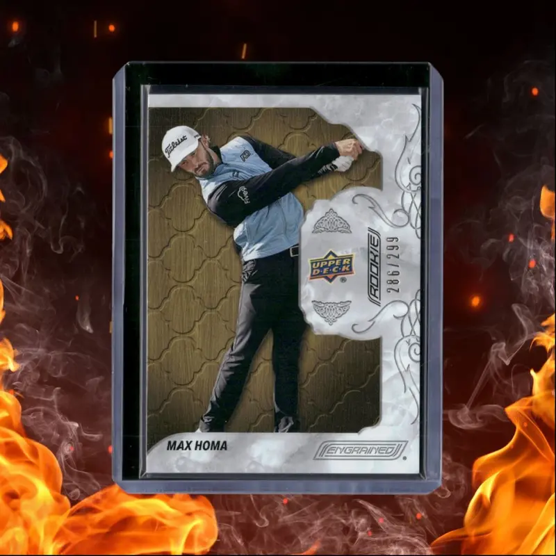 2024 Upper Deck Portfolio Max Homa Engrained Rookie 286/299 #23