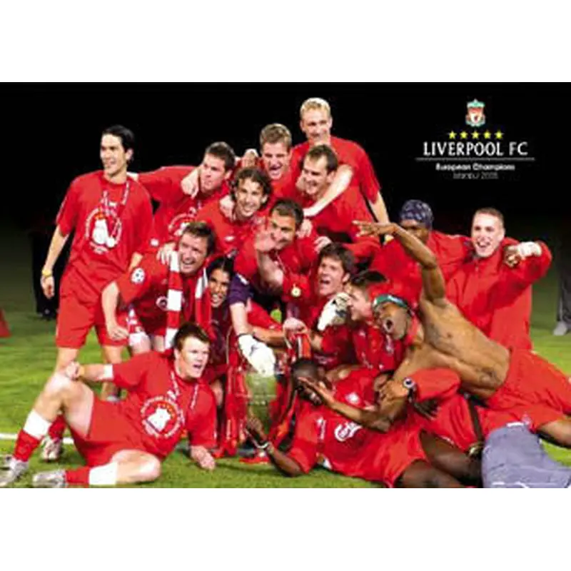 Liverpool FC "Celebration Istanbul" Soccer Poster - GB Posters 2005