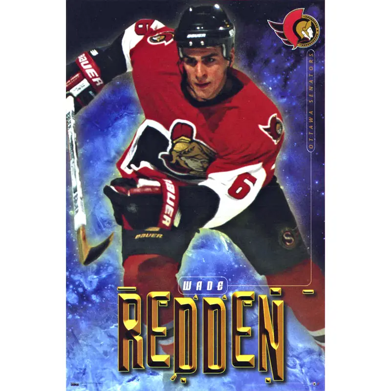 Wade Redden "Defender" Ottawa Senators NHL Hockey Poster - Costacos 1999