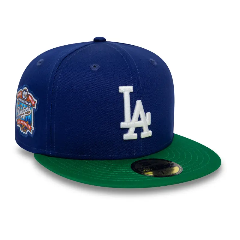 New Era - 59Fifty Fitted Cap Los Angeles Dodgers TEAM COLOR - Blue/Green