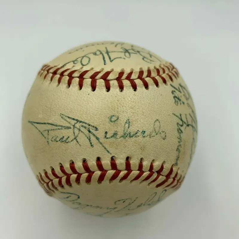 1956 Baltimore Orioles Team Signed American League Baseball With Brooks Robinson
