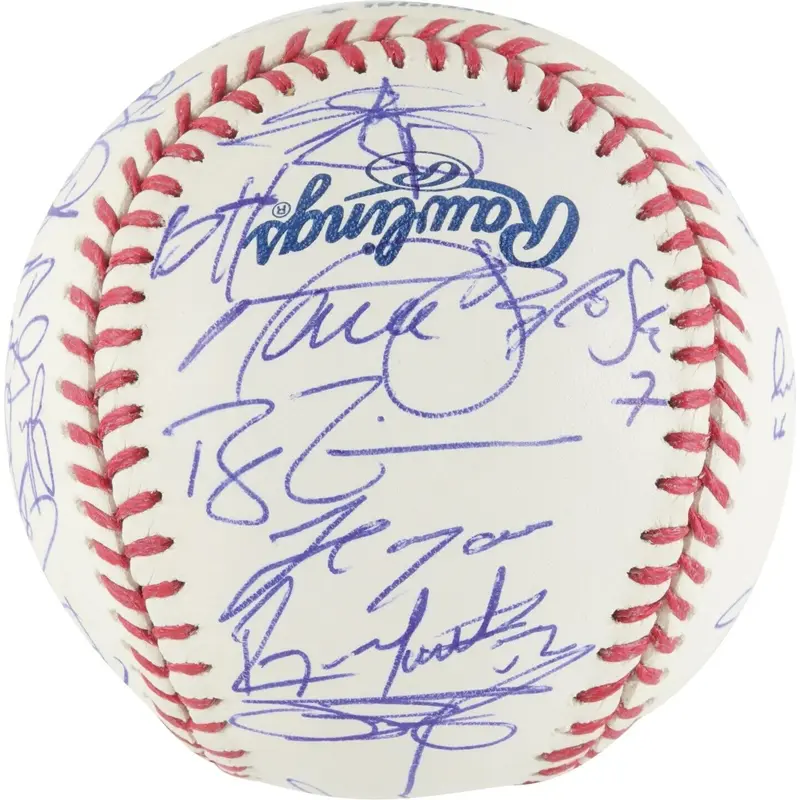 Bryce Harper Rookie 2012 Washington Nationals Team Signed MLB Baseball PSA DNA