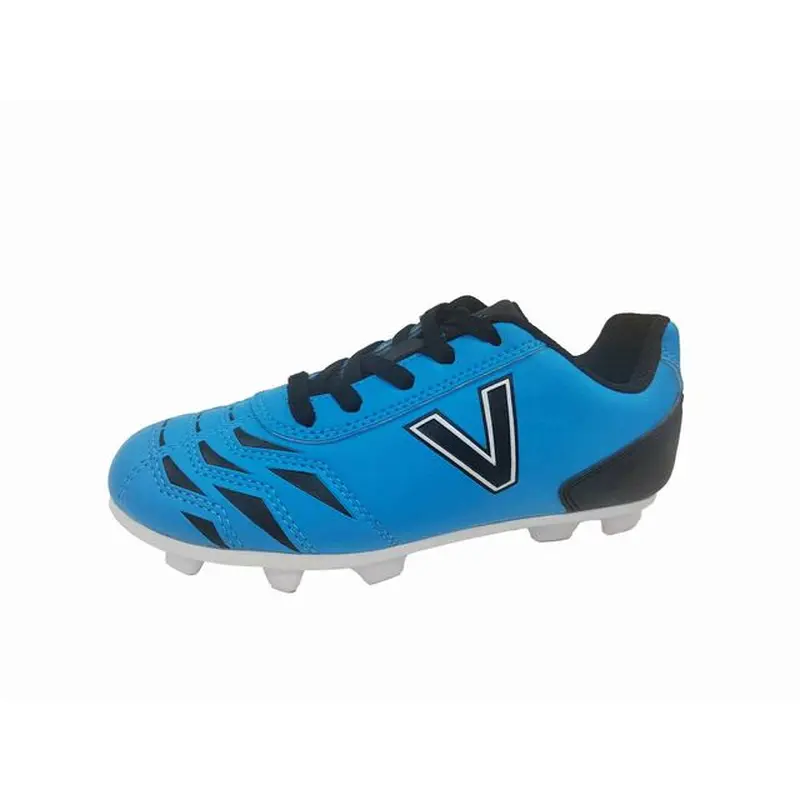 New Victor Sierra Kids Cattura MD Jr Soccer Shoes Blue/Black Size 5