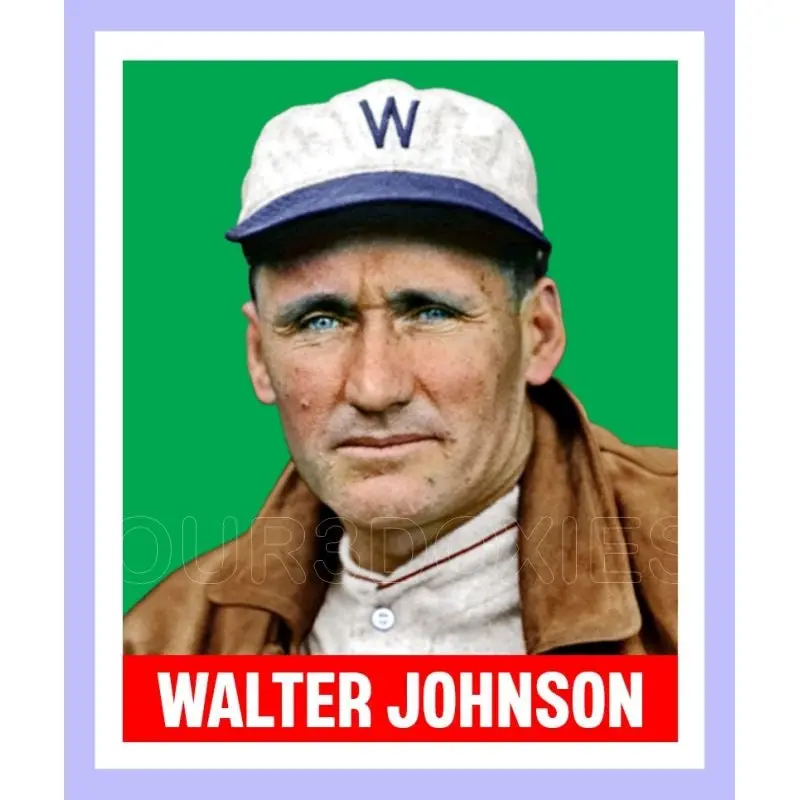 Walter Johnson 1948 Leaf Custom Card - 3939