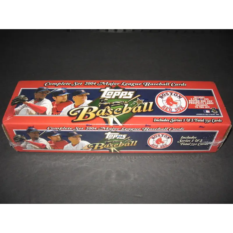 2004 Topps Baseball Factory Set (Red Sox)