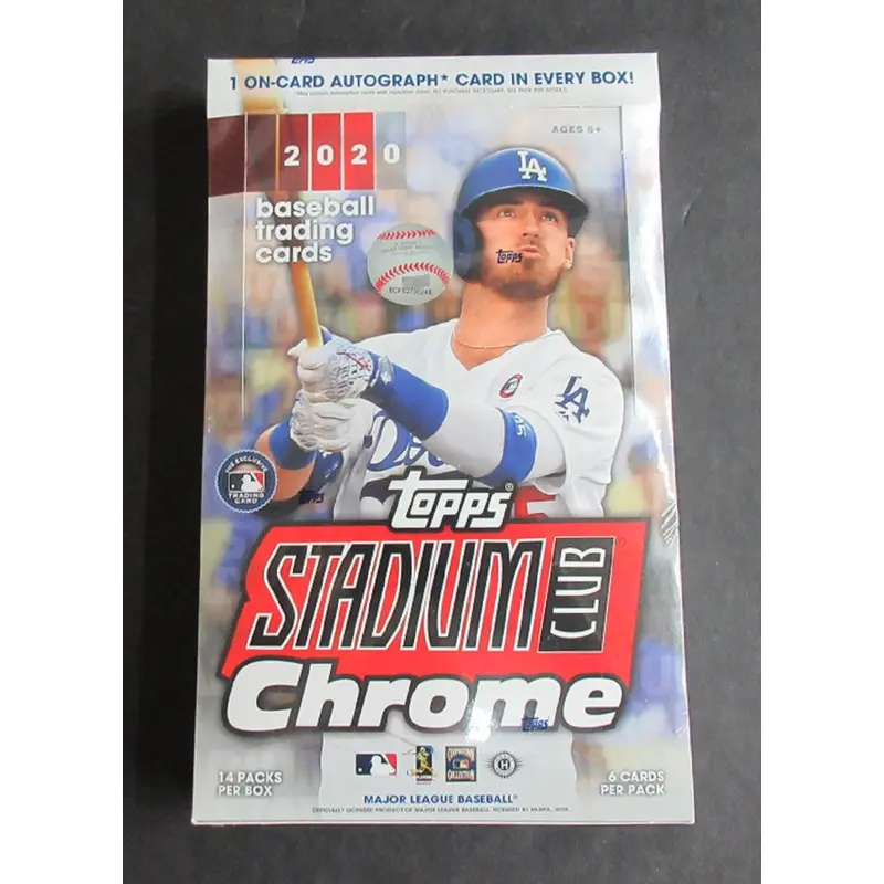 2020 Topps Stadium Club Chrome Baseball Box (Hobby) (14/6)