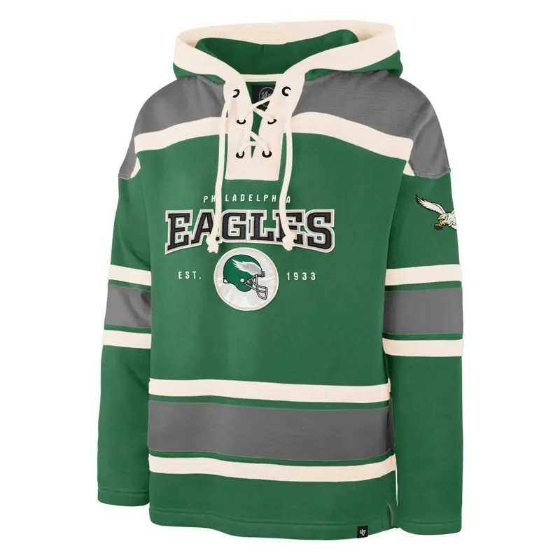 PHILADELPHIA EAGLES HISTORIC FIRST DOWN '47 SUPERIOR LACER