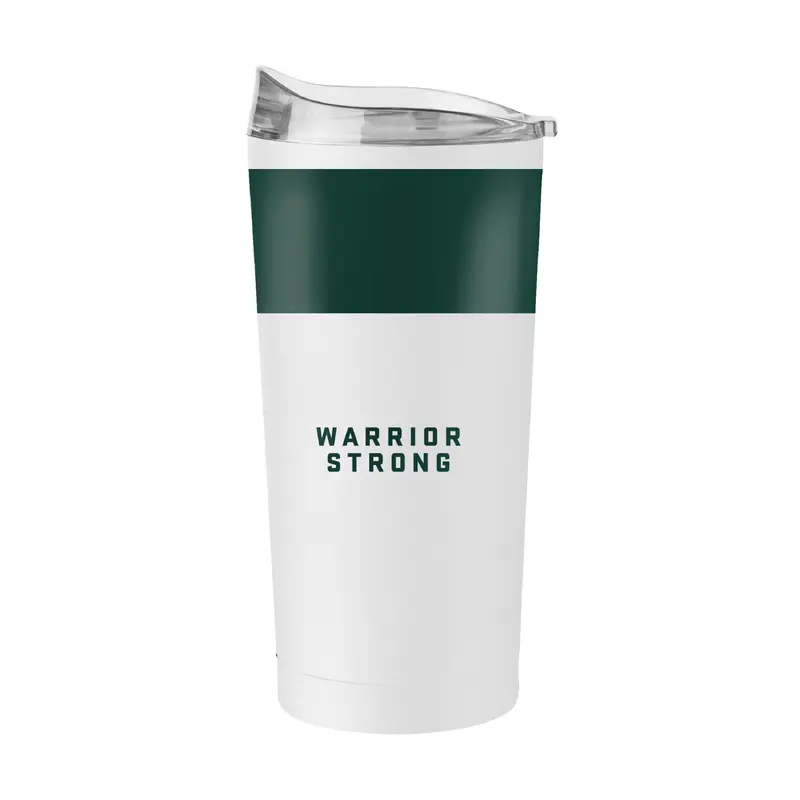 Wayne State 20oz Colorblock Powder Coat Tumbler