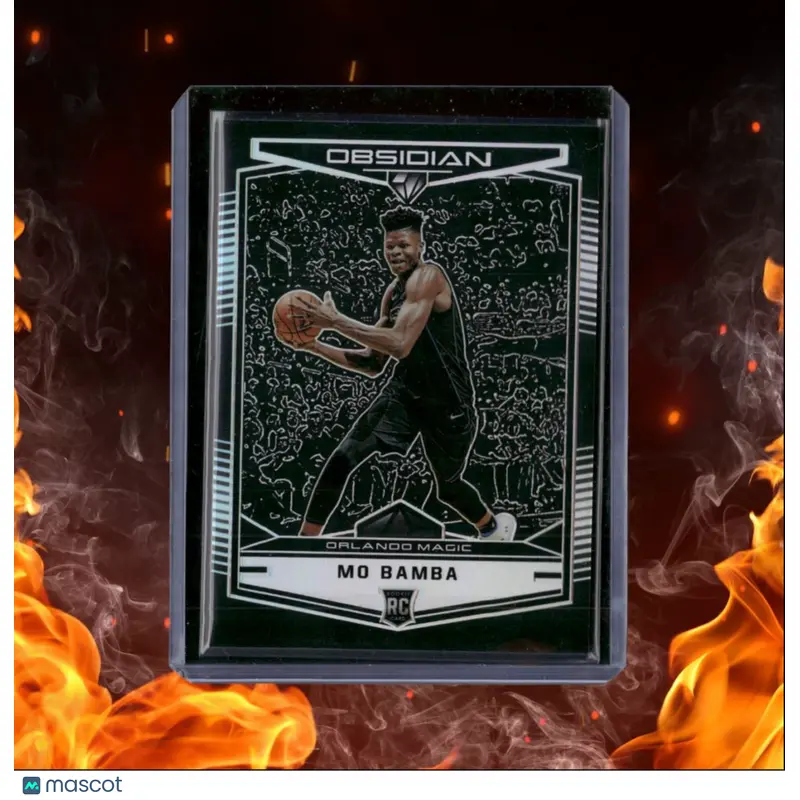 2018-19 Panini Chronicles Mo Bamba Obsidian Preview Holo Prizm #578