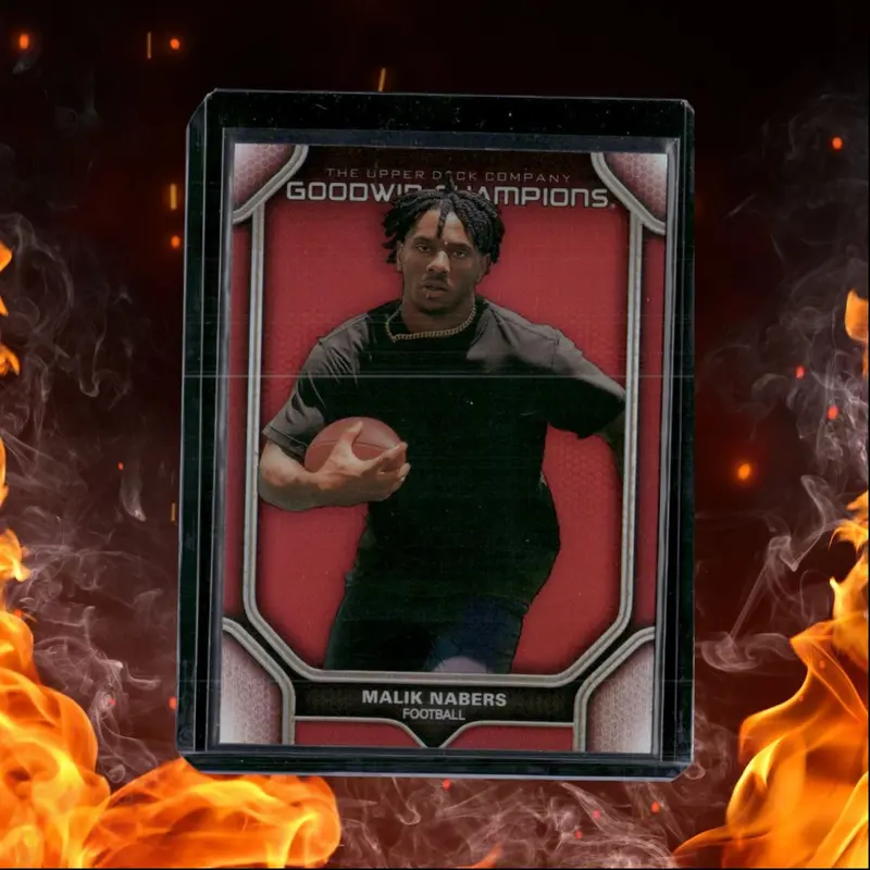 2024 Upper Deck Goodwin Champions Malik Nabers Platinum Red Rookie #P31