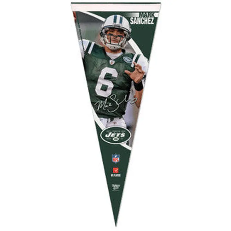 Mark Sanchez "Signature" Premium Felt Pennant L.E. /2,009